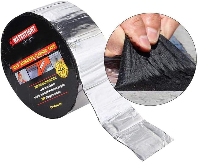 Waterproof Butyl Tape 50mm x 10m – Self-Adhesive Aluminum Foil Seal Tape