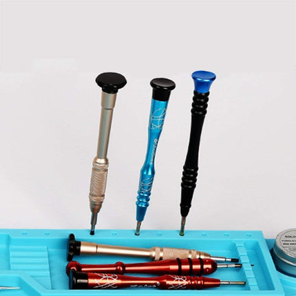 S-160 Silicone Repair Soldering Work Mat – Heat Resistant, Non-Skid Insulation Desk Pad