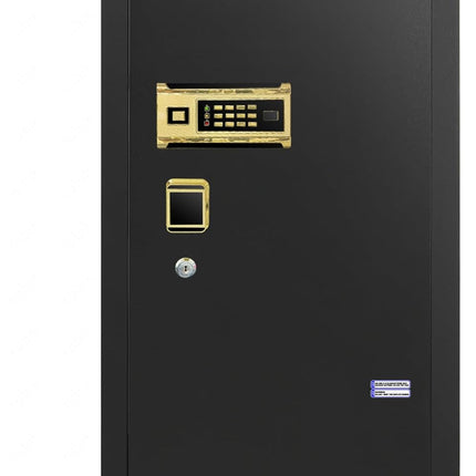 Rubik Large Digital Safe Box with Triple Lock (120x58x48cm) 120H-BG Black