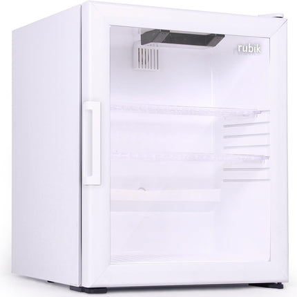 Rubik Inverter Compressor Minibar 40L Glass Door Hotel Edition (Made in Türkiye) RMB-40IC White