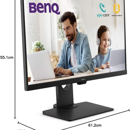 BenQ GW2780T 27" Full HD IPS 100Hz Home Office Monitor Eye-Care 1080p Height Adjust Ultra-Slim Bezel