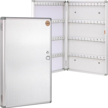 Rubik 96 Keys Aluminum Keys Storage Cabinet - Wall Mounted Key Safe Box