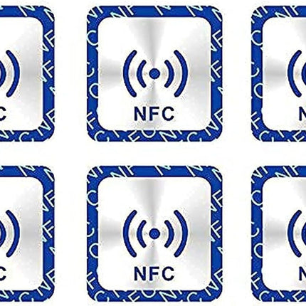 Rubik Anti Metal NFC Tag NTAG213 Self-adhesive Stickers Support 13.56mhz Mifare Readers (6pc)
