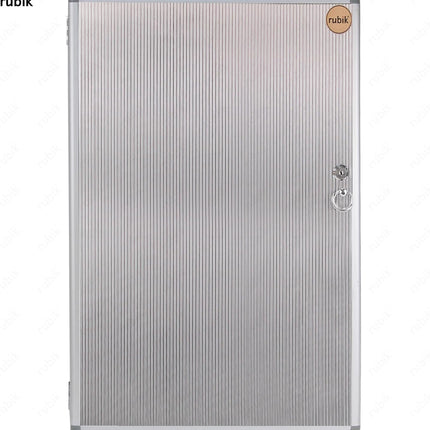 Rubik 160 Keys Aluminum Key Storage Cabinet - Wall Mounted Key Safe Box