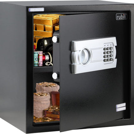 Rubik Medium Digital Safe Box with Keys, RB-40EGC (40x38x30cm)