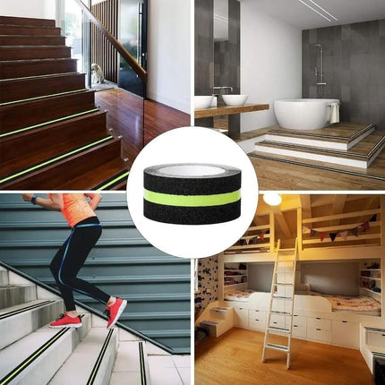 Anti Slip Grip Tape Glow in the Dark – 50mm x 5m Non-Slip Luminous Safety Tape