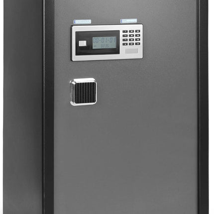 Rubik Digital Safe Box, Premium Build, Dual Security Locker 51kg (90x50x40cm) RBGX-83XTD Black/Grey