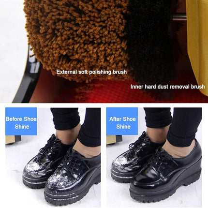 Automatic Shoe Polishing Machine with Cream Dispenser (Silver)