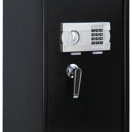 Rubik Large Digital Safe Box with Pin Code and Keys, RB-60EG (60x36x30cm) Black
