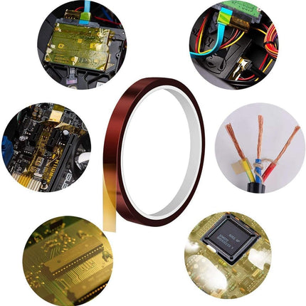 High Temperature Tape 50mm x 33m | Heat-Resistant Sublimation & Soldering Tape