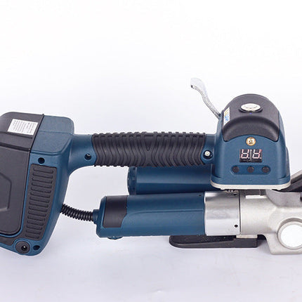 19-25mm Cordless Handheld Electric Strapping Machine with 2 Batteries - 25A