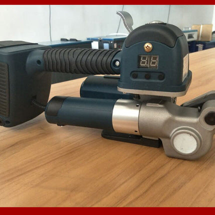 19-25mm Cordless Handheld Electric Strapping Machine with 2 Batteries - 25A