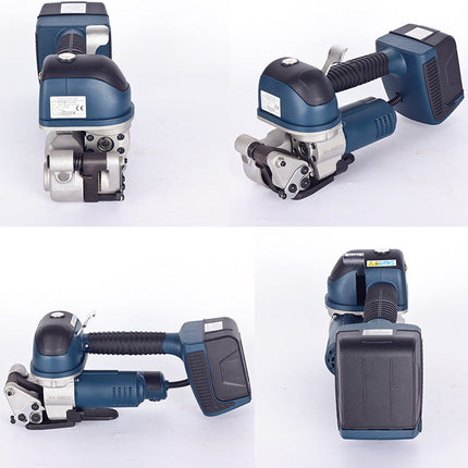 19-25mm Cordless Handheld Electric Strapping Machine with 2 Batteries - 25A