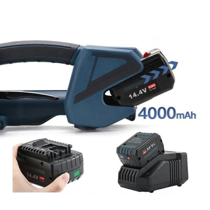 Handheld V2 Electric PET/PP Strapping Machine 13-16mm 3200N Cordless Baler DW35V2