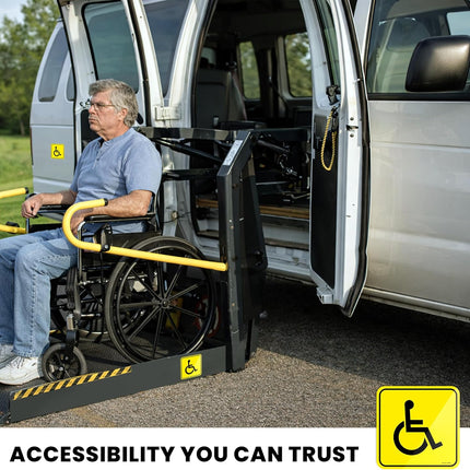 Self Adhesive Disabled Handicap Car Sticker – Reflective Vinyl Decal Sign 15x15cm