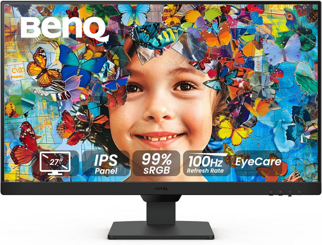 BenQ GW2790 27 inch FHD IPS Computer Gaming Monitor - 100Hz - 1920x1080p - Anti-Glare