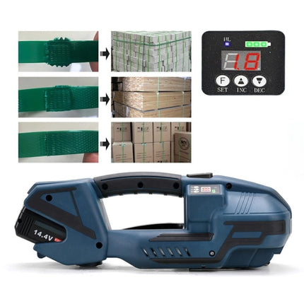 Handheld V2 Electric PET/PP Strapping Machine 13-16mm 3200N Cordless Baler DW35V2