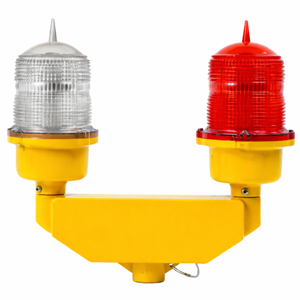 Low Intensity Obstruction Light, Simultaneously Steady Burning Double LED, FAA L-810 Aviation Warning Lamp