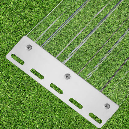 PVC Strip Curtains Ribbed, For Doorways, Air Blockers, Readymade (3.28 x 9.84 ft)