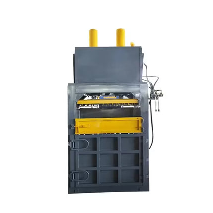 100T Vertical Baler Hydraulic Baling Press, Dual Hydraulic 500kg Waste Bundling Machine