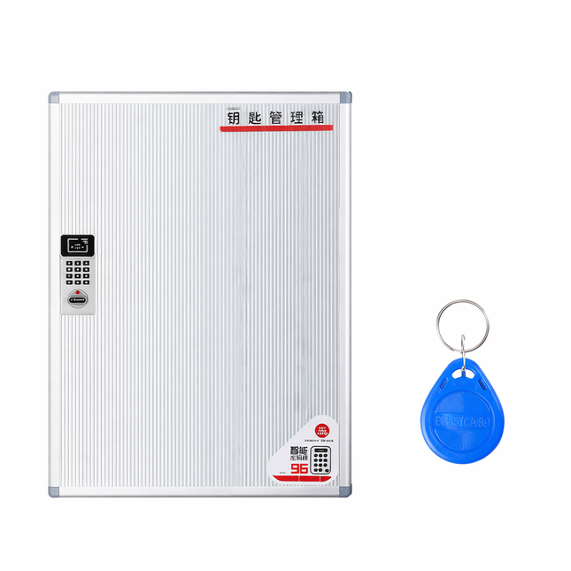 Glosen 96 Key Cabinet with Digital Lock and RFID Tag, Wall Mounted Key Storage Box (AM9096)