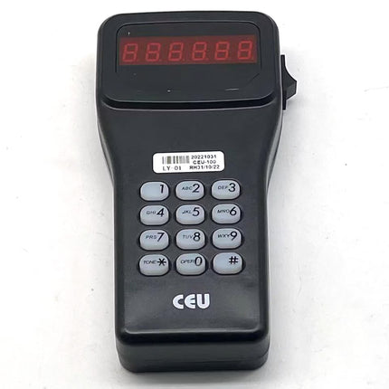 Hotel Safe CEU Decoder CEU-200REC Handheld Hotel Safe Management System, Audit Trail, Emergency Opening External Power