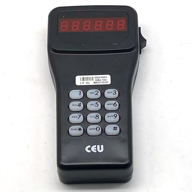 Hotel Safe CEU Decoder CEU-200REC Handheld Hotel Safe Management System, Audit Trail, Emergency Opening External Power