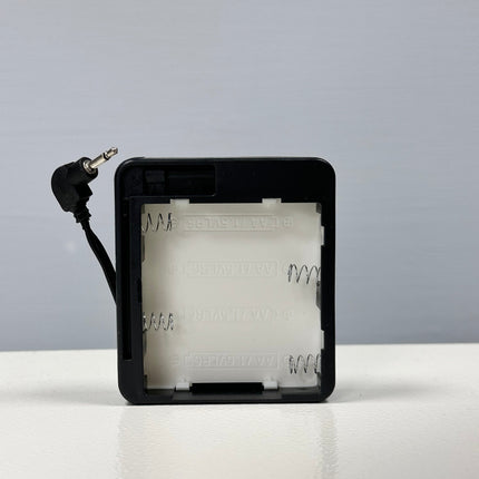 Rubik 2.5mm Pin External Battery Box For Safe Box, 6V Backup Power Enclosure