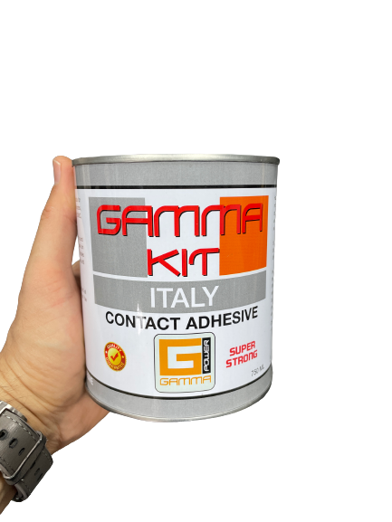 750ml Super Strong Contact Adhesive Glue, GAMMA KIT For Carpets Foam Wood & Plastic Laminates