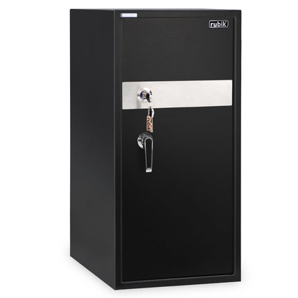 Rubik Large Key Operated Safe Box RB90K (Size, 90x40x50cm) Black