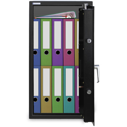 Rubik Large Key Operated Safe Box RB75K (Size, 75x40x40cm) Black