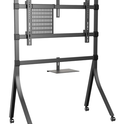 Floor Mount Trolley for 65” to 98” Interactive Displays, Heavy Duty