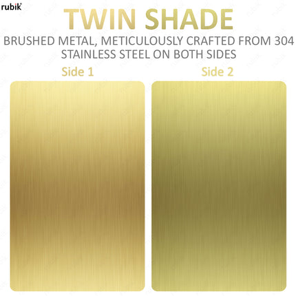NFC 215 Metal Cards with Invisible Chip, NTAG215 High-end Prestige Business Card, 304 Stainless Steel Matt Finish