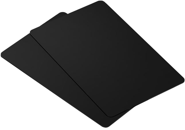 NFC 215 Metal Cards with Invisible Chip, NTAG215 High-end Prestige Business Card, 304 Stainless Steel Matt Finish