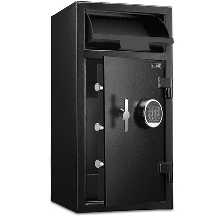 Rubik Depository Safe Box with Digital Lock, Deposit Chute and Fire Resistant RB-DS70 (70x34x38cm)