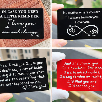 Matte Black Aluminum Metal Business Cards for Laser Marking - 86x54x0.45mm (100 Sheets)