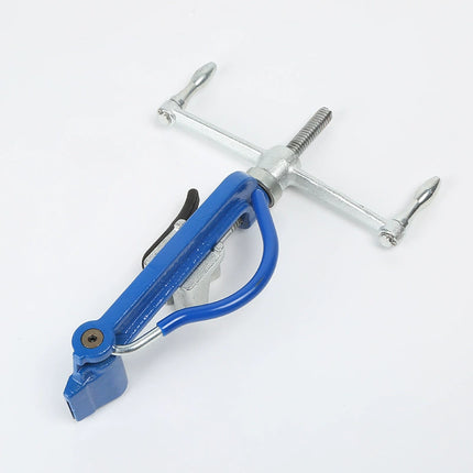 8-25mm Cable Tie Pliers Baler Tightening and Cutting Tool, Hand-Cranked Screw-Type Stainless Steel Cable Tie Binding and Cutter Machine