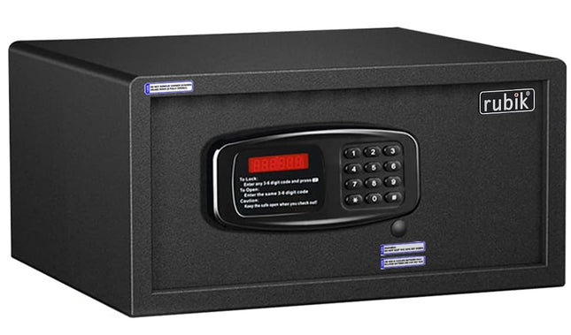 Rubik Hotel Safe Box with Digital Motorized Lock & Keys, RH-42JB (42x20x37cm)