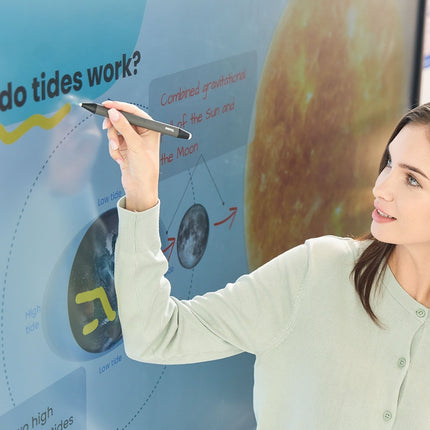 EDLA BenQ Board Pro RP7504 75-Inch Interactive Display, Wi-Fi, 4K for Schools, Colleges & Universities