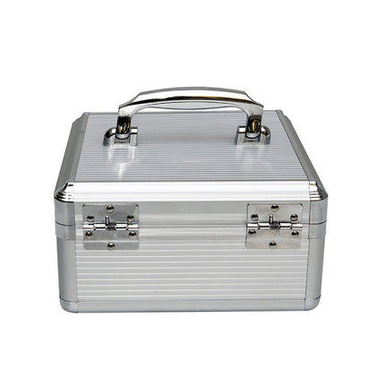 Glosen B198 Aluminum Cash Box with Key Lock - Portable Cash Register