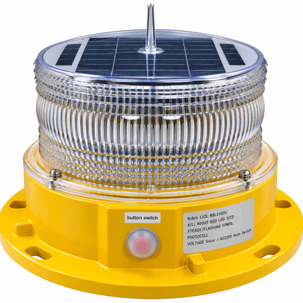 Rubik Solar Low Intensity Aviation Obstruction Light (LIOL) - ICAO FAA L-810 Compliant