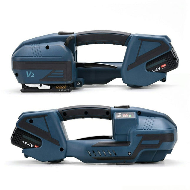 Handheld V2 Electric PET/PP Strapping Machine 13-16mm 3200N Cordless Baler DW35V2