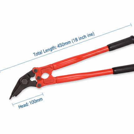 H300 Steel Strip Scissors – English Spec Diagram