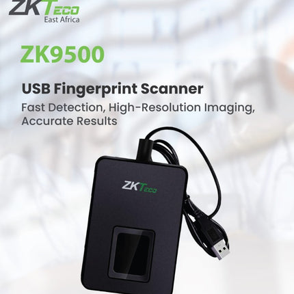 Zkteco Live10R USB Biometric Fingerprint Reader Enrolment Scanner (ZK9500)